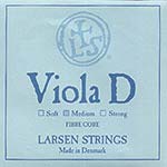 Larsen Viola D String - aluminum/synthetic: Medium
