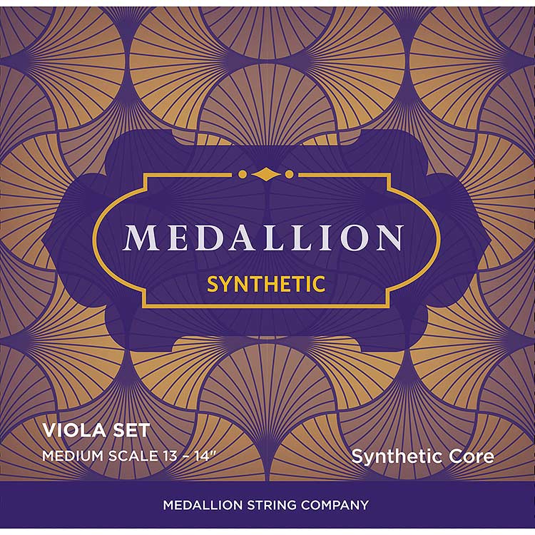 Medallion Synthetic 13''-14'' Viola String Set, Medium