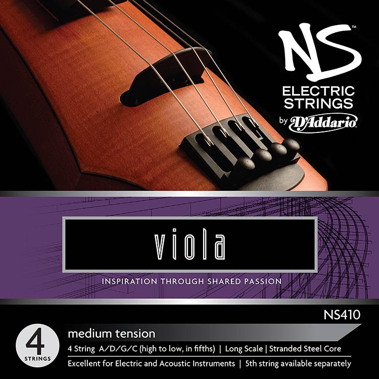 NS Electric Viola String Set - Medium