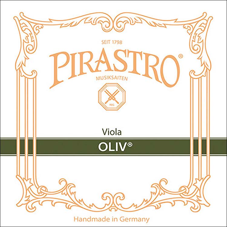 Oliv-Stiff Viola G String - gold-silver/gut (16 1/2 gauge): gut knot