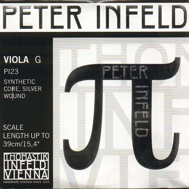 Peter Infeld Viola G String - silver/synthetic: Medium
