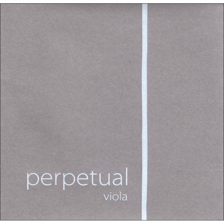 Perpetual Viola A String - chromesteel/steel, Loop end, medium
