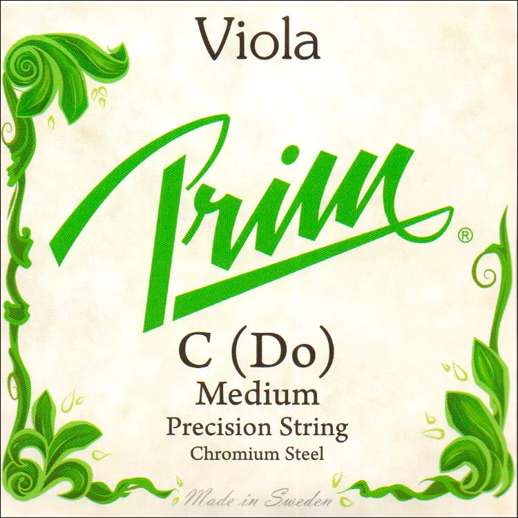 Prim Viola C String - chr/steel: Medium