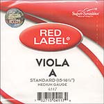 Red Label Viola A String - nickel/steel: Removeable ball end