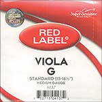 Red Label Viola G String - nickel/steel
