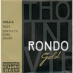 Rondo Gold Viola G String &ndash; Silver/Synthetic, Medium