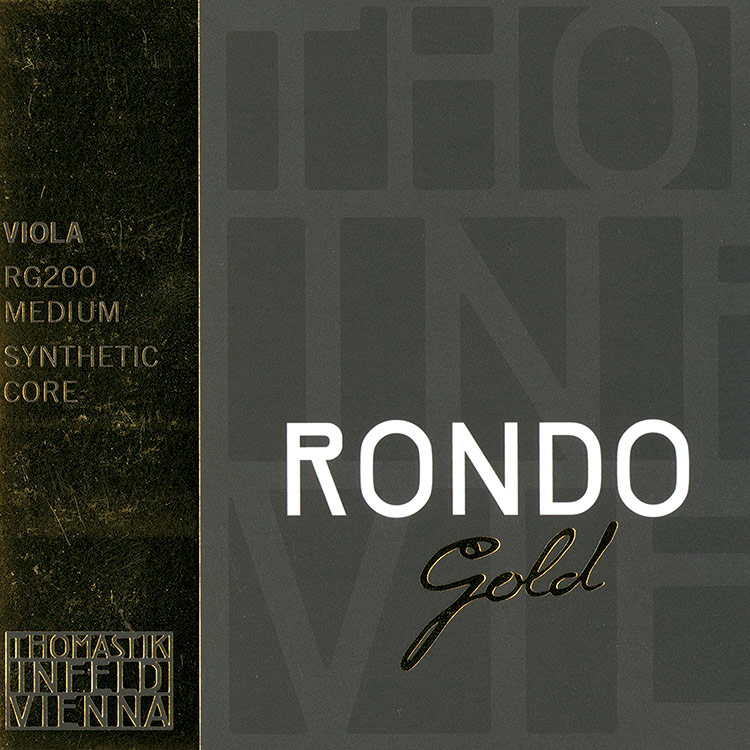 Rondo Gold Viola String Set &ndash; Medium