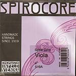 Spirocore Viola D String - alum./steel: Medium