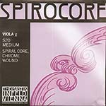 Spirocore Viola G String - chrome/steel: Medium