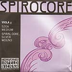 Spirocore Viola G String - silver/steel: Medium