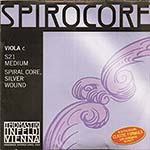 Spirocore Viola C String - silver/steel: Medium