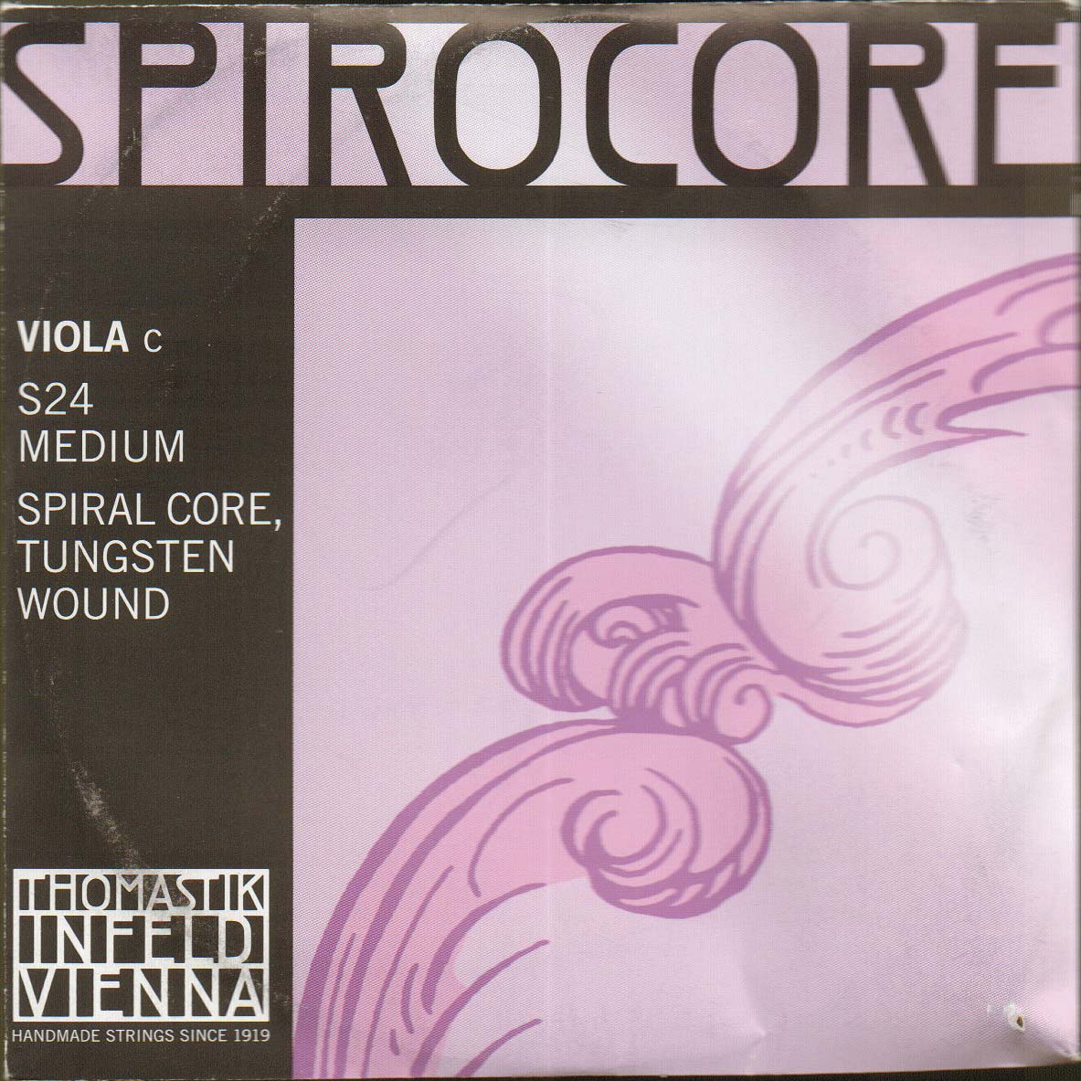 Spirocore Viola C - tungsten/steel: Medium