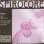 Spirocore Viola C String - tungsten/steel: Medium