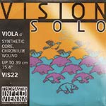 Vision Solo Viola D String - chromium/synthetic: Medium