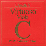 Virtuoso Viola C String, Medium Gauge, Silver Wound on Synthetic Multi-Filament Core