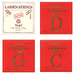 Virtuoso Viola String Set, Medium Gauge with Original Larsen Ball A