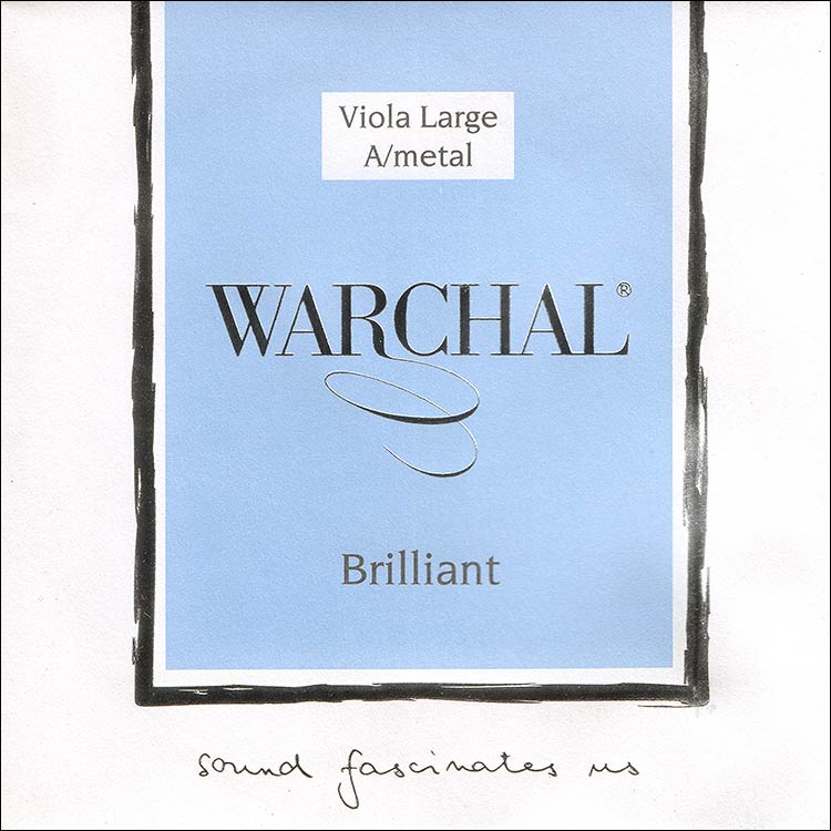 Warchal Brilliant 16"-17" Viola A String - Hydronalium/Steel