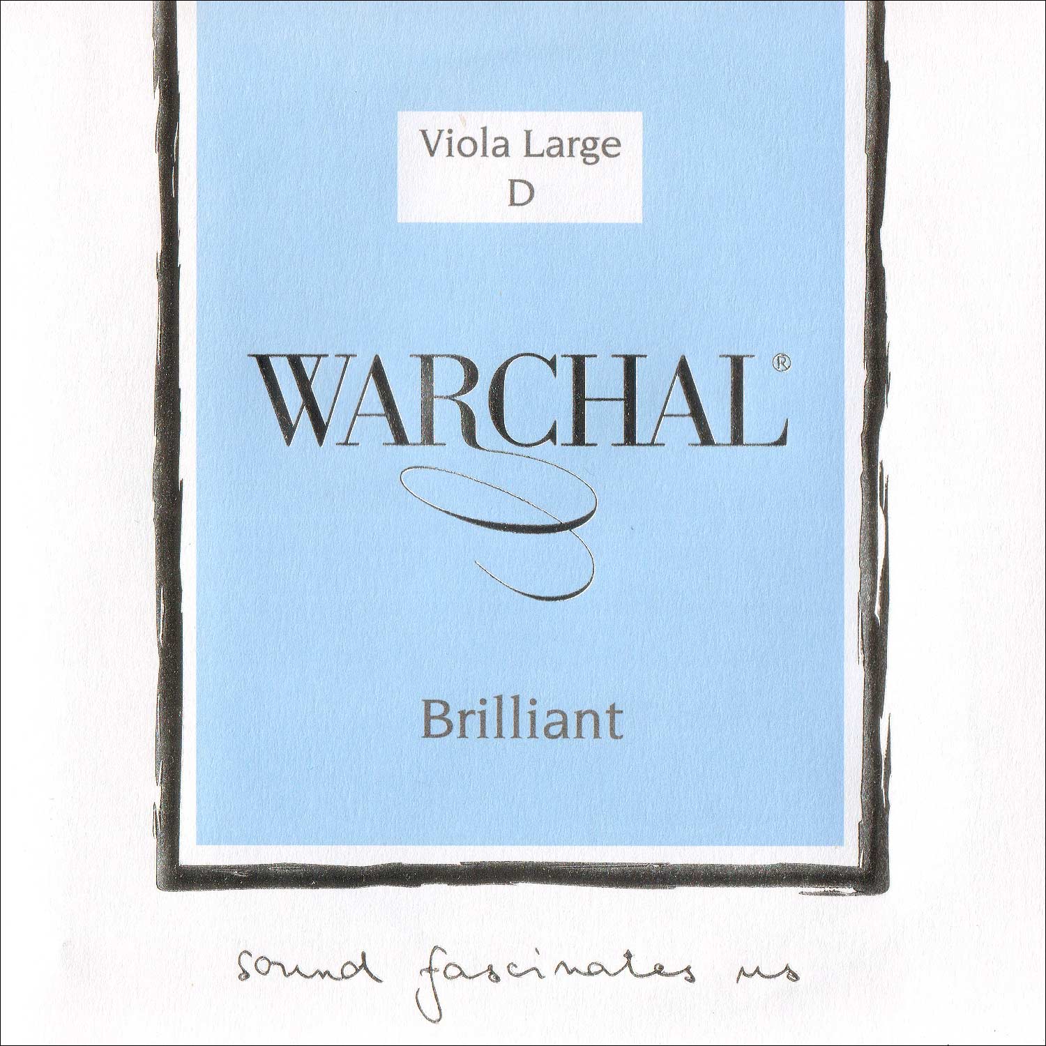 Warchal Brilliant 16"17" Viola D String Hydronalium/Synthetic