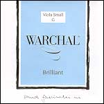 Warchal Brilliant 15"-16" Viola G String - Silver/Synthetic