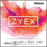 Zyex 16"-17" Viola G String - silver wound: Heavy