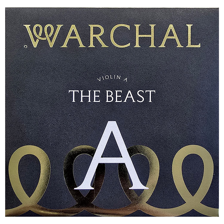 Warchal The Beast Violin A String - Hydronaluim/Synthetic