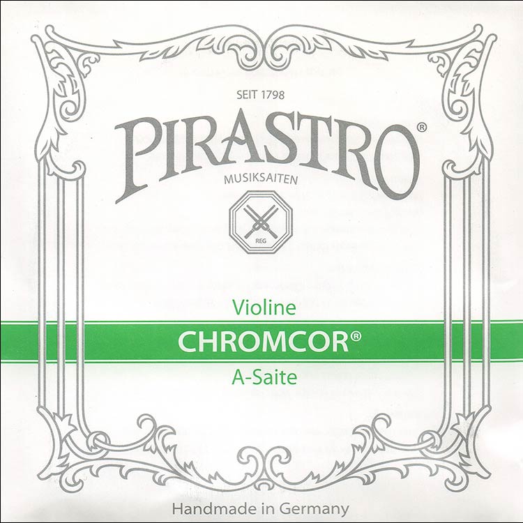 Chromcor 3/4-1/2 Violin A String - chr/steel: Medium