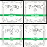 Chromcor 3/4-1/2 Violin String Set - Medium, ball end E