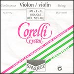 Crystal Violin E String - steel: Medium-light, loop end