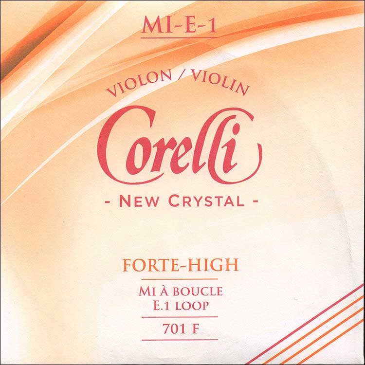 Crystal Violin E String - steel: Fort-high, loop end