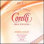 Crystal Violin E String - steel: Fort-high, loop end