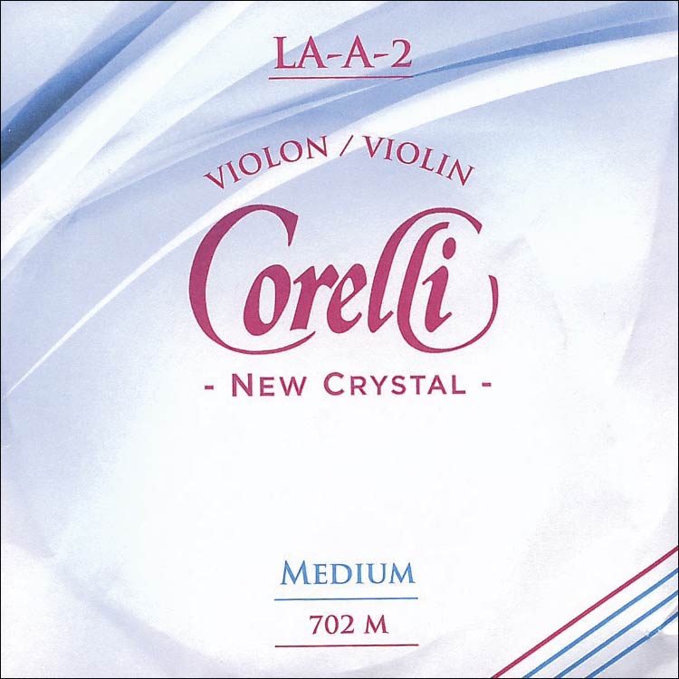 Crystal Violin A String - alum/stabilon: Medium