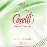 Crystal Violin A String - alum/stabilon: Medium-light