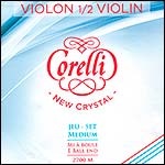 Crystal 1/2 Violin String Set - Medium, ball end E