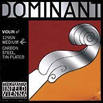 Dominant Violin E Tin-Plated/Carbon Steel String: Medium with Ball End