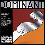 4/4 Dominant Violin E String - Aluminum/Steel: Thin/Weich with Ball End