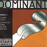 4/4 Dominant Violin D String - Silver/Perlon: Thin/Weich