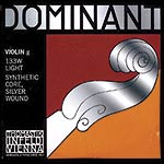 4/4 Dominant Violin G String - Silver/Perlon: Thin/Weich