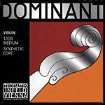 4/4 Dominant Violin String Set with Steel Ball End  E - Medium