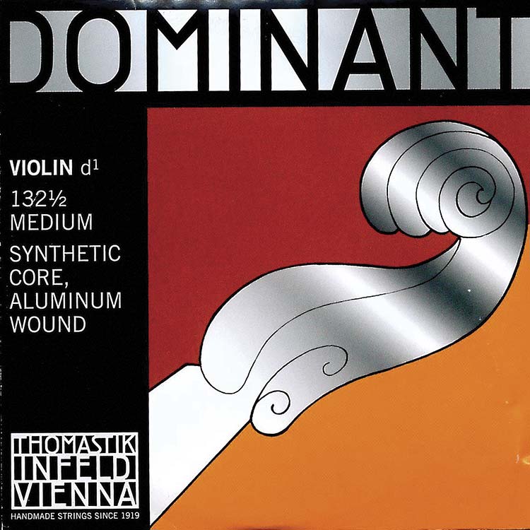 Dominant 1/2 Violin D String - Aluminum/Perlon