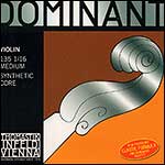 Dominant 1/16 Violin String Set with Wound Ball End E