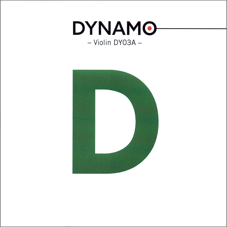 DYNAMO 4/4 Violin D String - silver/synthetic