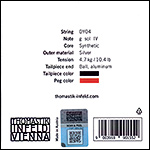 DYNAMO 4/4 Violin G String - silver/synthetic