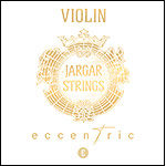 Jargar Eccentric Violin 4/4 E String - Tin-plated/Carbon Steel: Forte/Thick