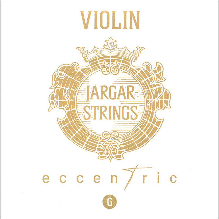 Jargar Eccentric Violin 4/4 G String - Silver/Synthetic: Medium