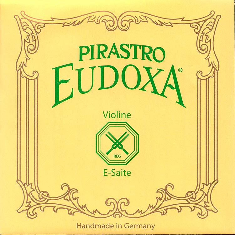 Eudoxa Violin E String - Aluminum/Steel: Thick/Stark with Loop End