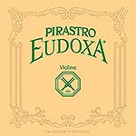 Eudoxa-Stiff Violin D String - Aluminum/Gut (17 Gauge) with Gut Knot