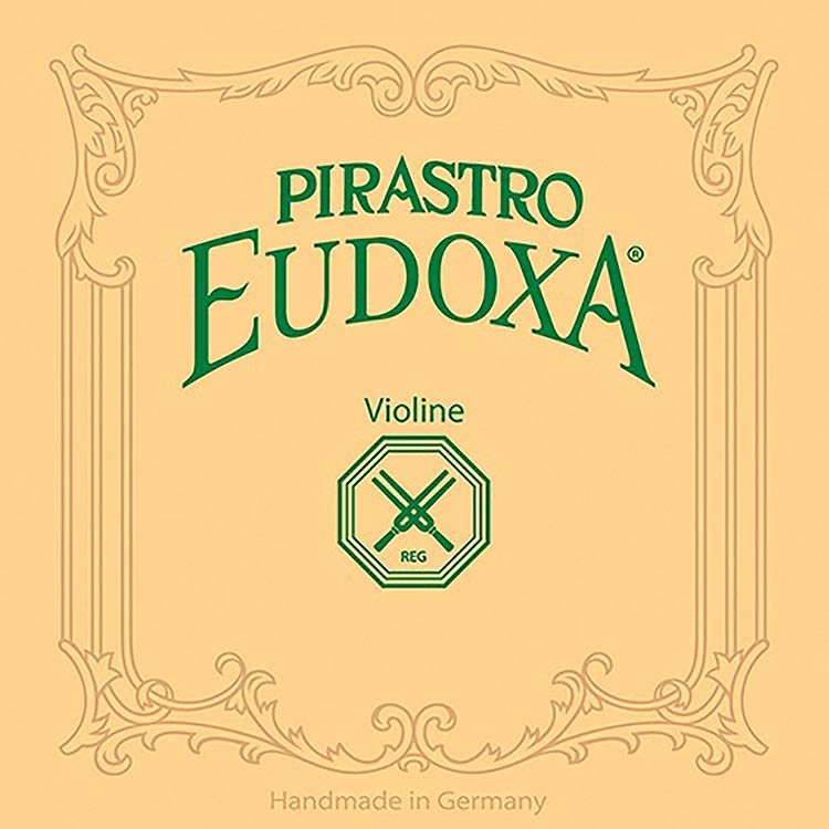 Eudoxa-Stiff Violin D String - Aluminum/Gut (17 1/4 Gauge) with Gut Knot