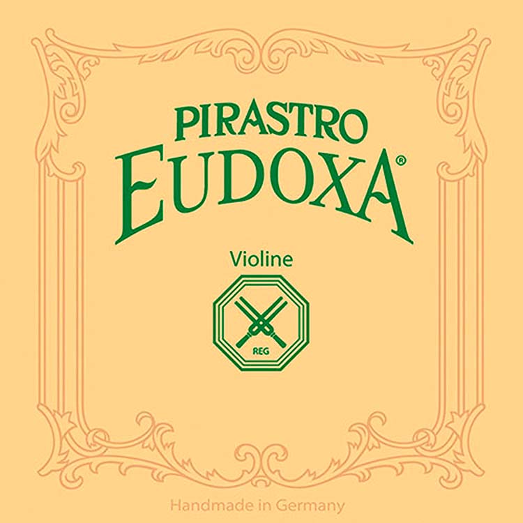 Eudoxa-Stiff Violin G* String - Silver/Gut (15 3/4 Gauge) with Gut Knot