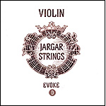 Jargar Evoke Violin D String - silver/synthetic