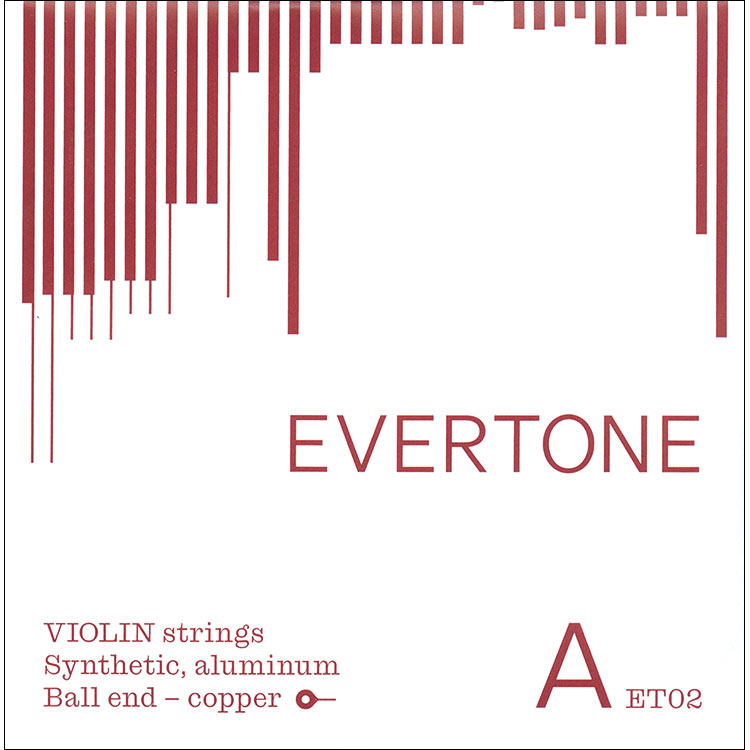Evertone Violin 4/4 A String - aluminum/synthetic: medium